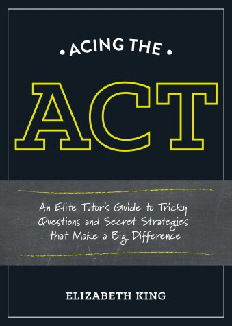 Book cover for Acing the ACT