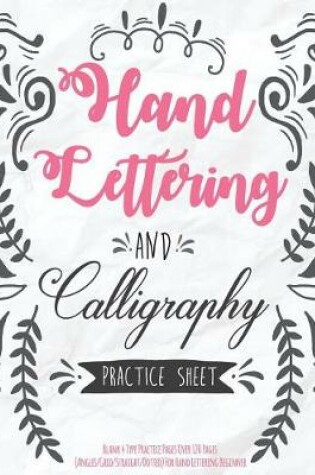 Cover of Hand Lettering and Calligraphy Practice Sheet