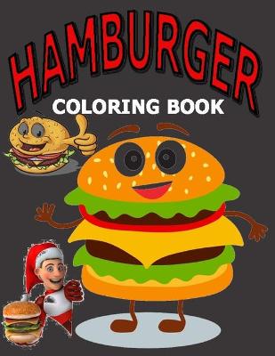 Book cover for Hamburger coloring book