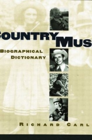 Cover of Country Music