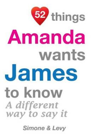 Cover of 52 Things Amanda Wants James To Know