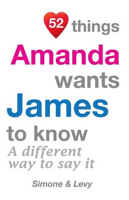 Cover of 52 Things Amanda Wants James To Know