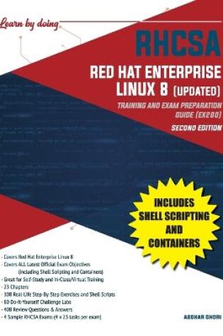 Cover of RHCSA Red Hat Enterprise Linux 8 (UPDATED)