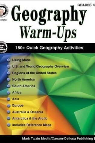 Cover of Geography Warm-Ups, Grades 5-8