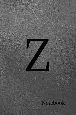 Book cover for 'z' Notebook