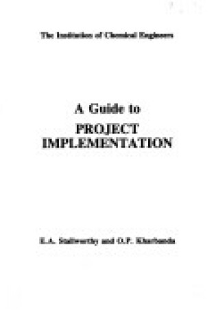 Cover of A Guide to Project Implementation