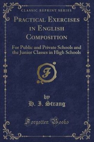 Cover of Practical Exercises in English Composition