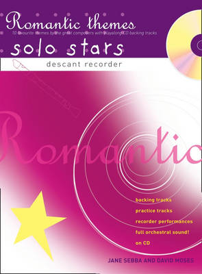 Book cover for Recorder magic Romantic Themes Solo Stars