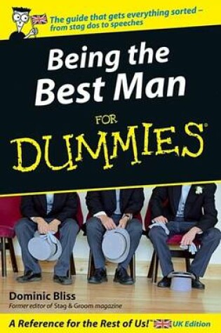 Cover of Being The Best Man For Dummies