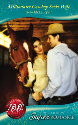 Book cover for Millionaire Cowboy Seeks Wife