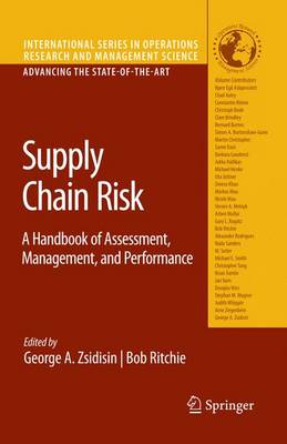 Book cover for Supply Chain Risk