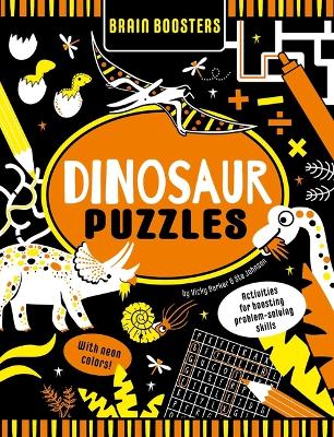 Cover of Brain Boosters Dinosaur Puzzles (with Neon Colors)