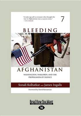 Book cover for Bleeding Afghanistan