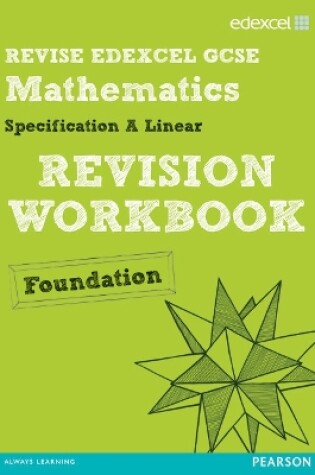 Cover of Revise Edexcel GCSE Mathematics Edexcel Spec A Found Revision Workbook