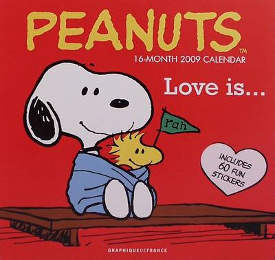 Book cover for Peanuts Love Is... Calendar