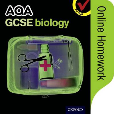 Book cover for AQA GCSE Biology Online Homework