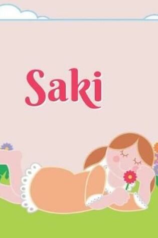 Cover of Saki Personalized Sketchbook Journal Notebook