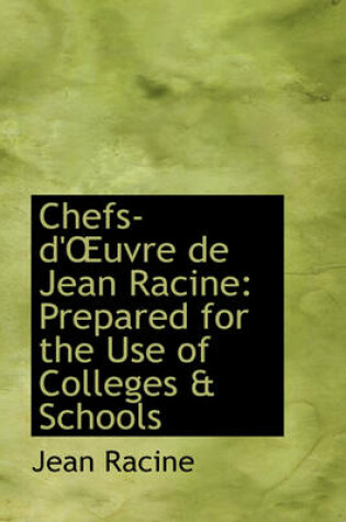 Cover of Chefs-D'Uvre de Jean Racine