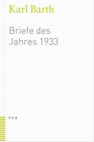 Cover of Briefe Des Jahres 1933
