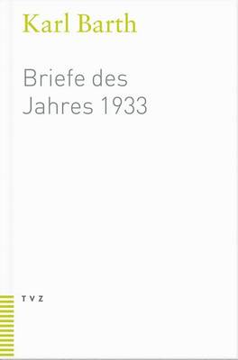 Book cover for Briefe Des Jahres 1933