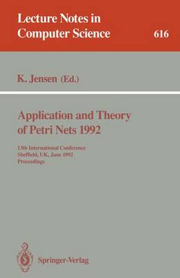 Book cover for Application and Theory of Petri Nets 1992