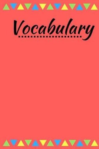 Cover of vocabulary-meaning