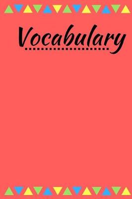 Book cover for vocabulary-meaning