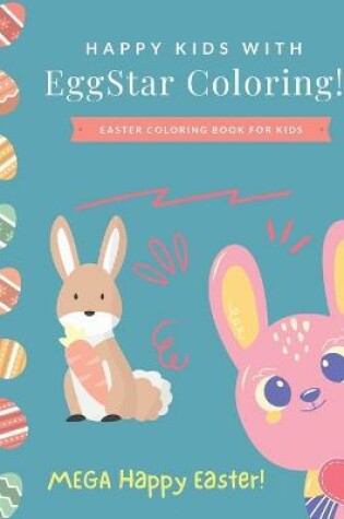 Cover of Easter coloring book for kids