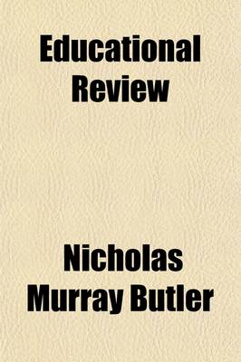 Book cover for Educational Review (Volume 24)