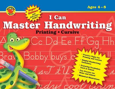 Book cover for I Can Master Handwriting