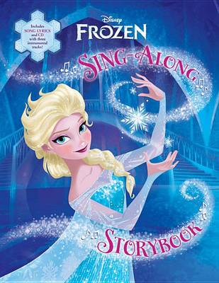 Book cover for Frozen Sing-Along Storybook