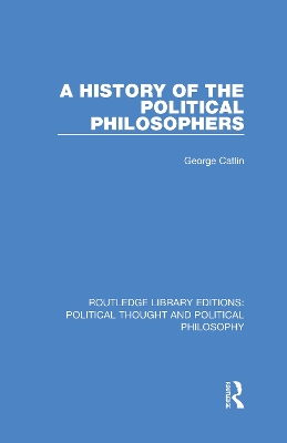 Cover of A History of the Political Philosophers