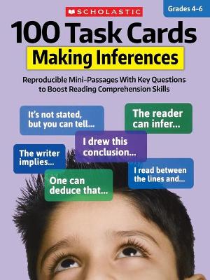 Book cover for 100 Task Cards: Making Inferences
