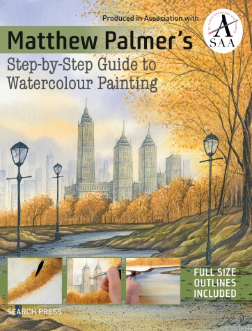 Book cover for Matthew Palmer's Step-by-Step Guide to Watercolour Painting