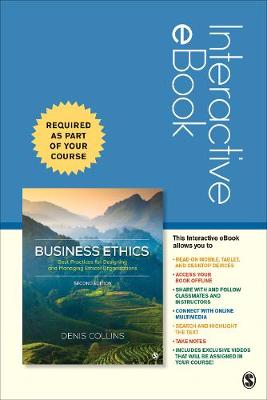 Book cover for Business Ethics Interactive eBook