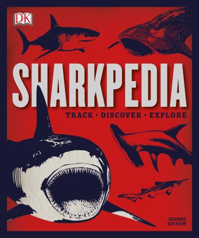 Book cover for Sharkpedia, 2nd Edition