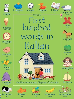 Book cover for First Hundred Words in Italian