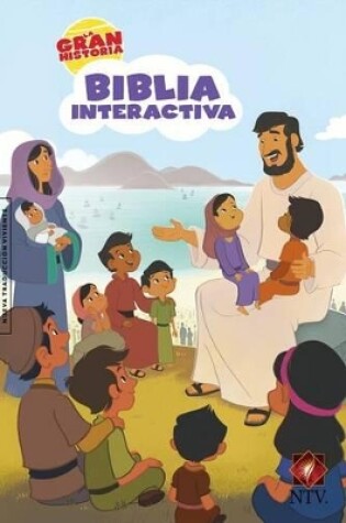 Cover of NTV La Gran Historia: Biblia Interactiva, tapa dura impresa