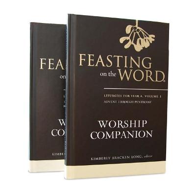 Book cover for Feasting on the Word Worship Companion, Year a - Two-Volume Set