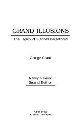 Book cover for Grand Illusions