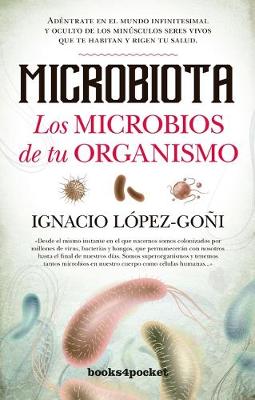 Book cover for Microbiota. Los Microbios de Tu Organismo