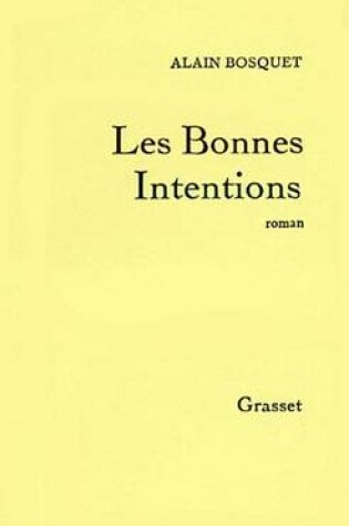 Cover of Les Bonnes Intentions