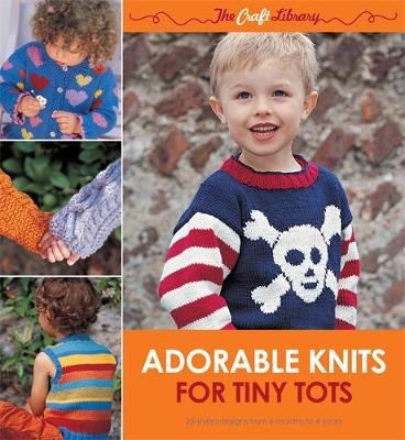 Book cover for Adorable Knits for Tiny Tots