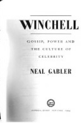 Cover of Winchell