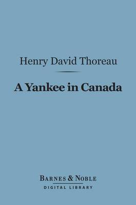 Book cover for A Yankee in Canada (Barnes & Noble Digital Library)