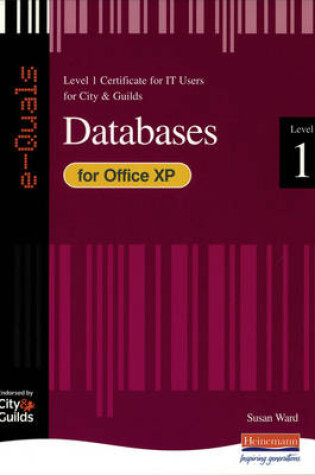 Cover of e-Quals Level 1 Office XP Databases