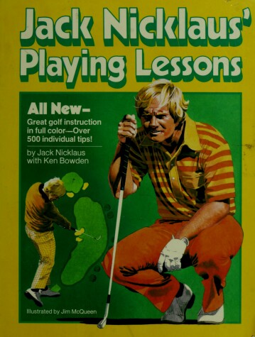 Book cover for Jack Nicholas Playing Golf