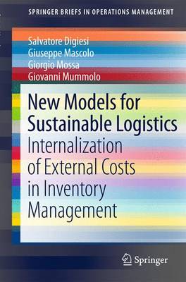 Book cover for New Models for Sustainable Logistics