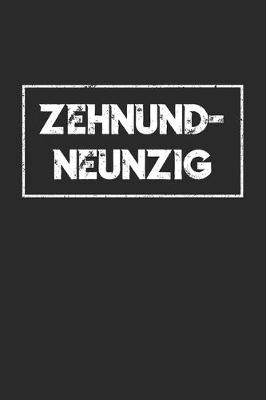 Book cover for Zehnundneunzig