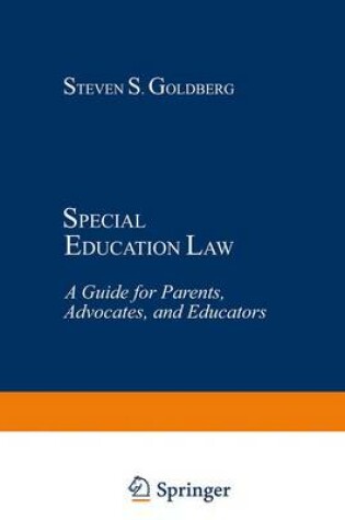 Cover of Special Education Law